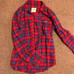 Hollister flannel shirt